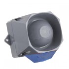 Cooper Fulleon 7092284FUL-0191 Asserta Mini Sounder Beacon 110 - 230v (Grey Body, Blue Lens)